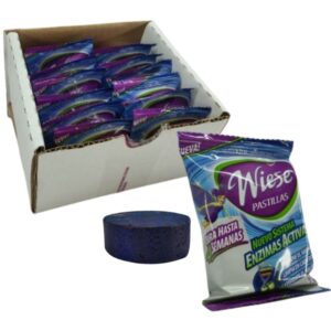 Pastillas Para Baño Wiese Azul Caja Con 12 o Minimo de 6 piezas Pjar