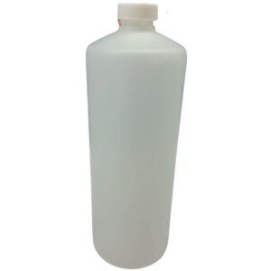 Envases Plasticos Botella alcoholera 1 Litro Con Tapa Minimo 6 piezas Pjar