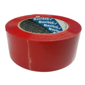 Cinta De Empaque Roja Por Pieza 150 Metros Pjar
