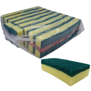 Fibra Esponja Trastes Tipo Scoth Bolsa con 100 Piezas o Minimo de 30 piezas (Son 15 paquetes dobles) Pjar