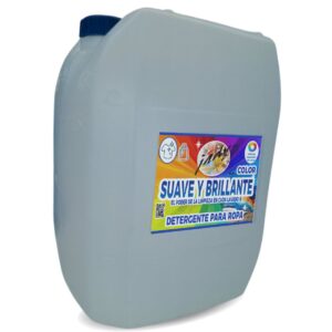 Detergente liquido Suave Y Brillante Color Concentrado para 80 Lt Plim33