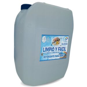 Detergente liquido Limpio y Facil Blancos Concentrado para 80 Lt Plim33